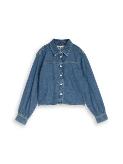 Jeansbluse