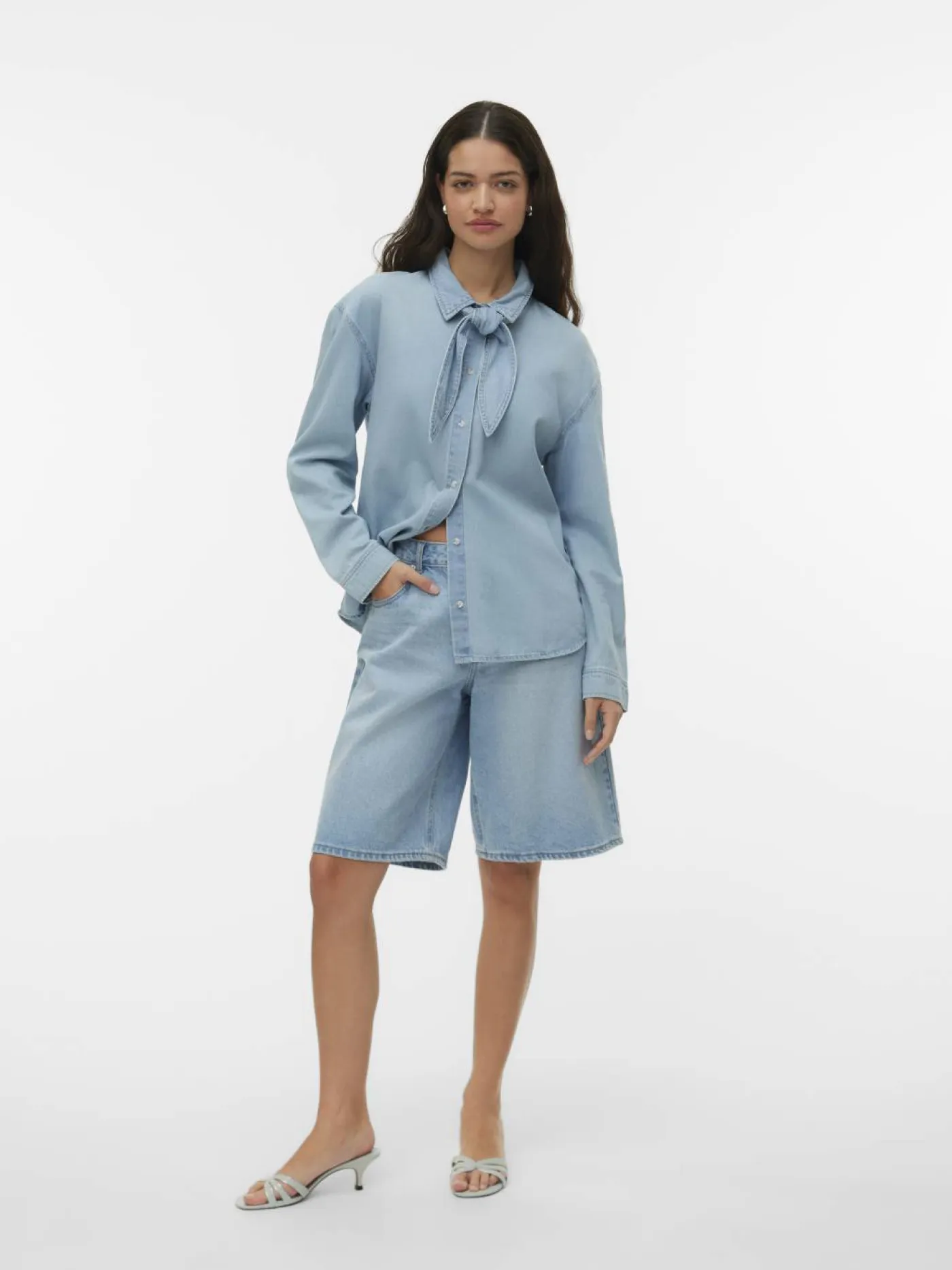 Jeanshemd "Vionette"