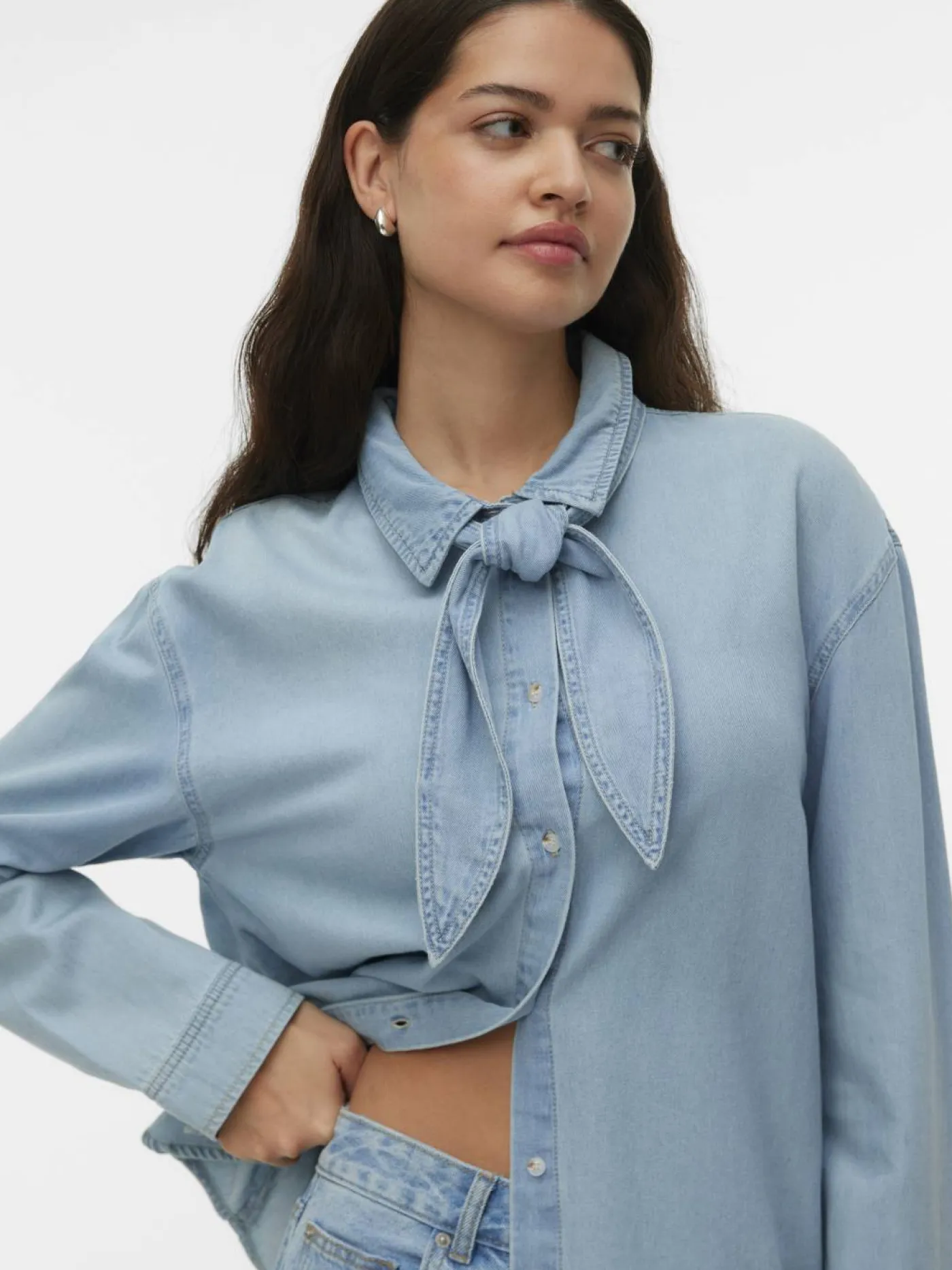 Jeanshemd "Vionette"
