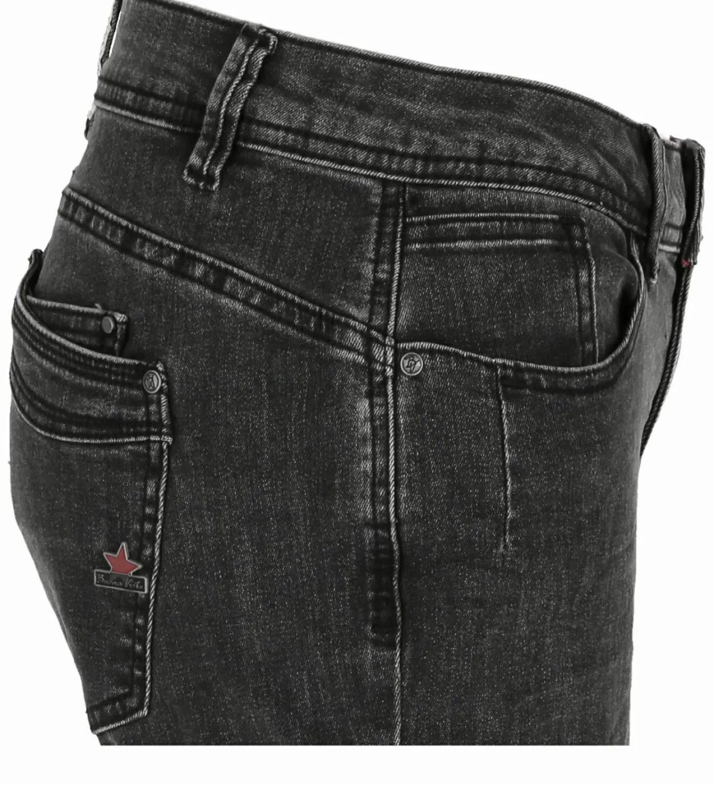 Jeans-Hose "Malibu-Zip High Stretch Denim"