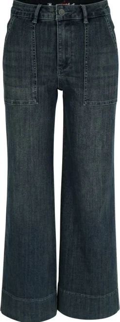 Jeanshose "Wide Leg Worker Stretch Denim"