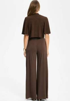 Jersey Bolero mit weiten Ärmeln