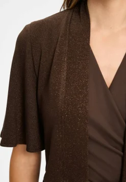 Jersey Bolero mit weiten Ärmeln