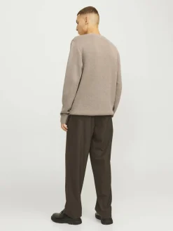 JPRBLAMILANO STITCH KNIT CREW NECK