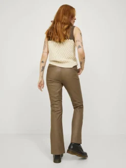 JXSTELLA SLIM HW FAUX LEATHER PANT