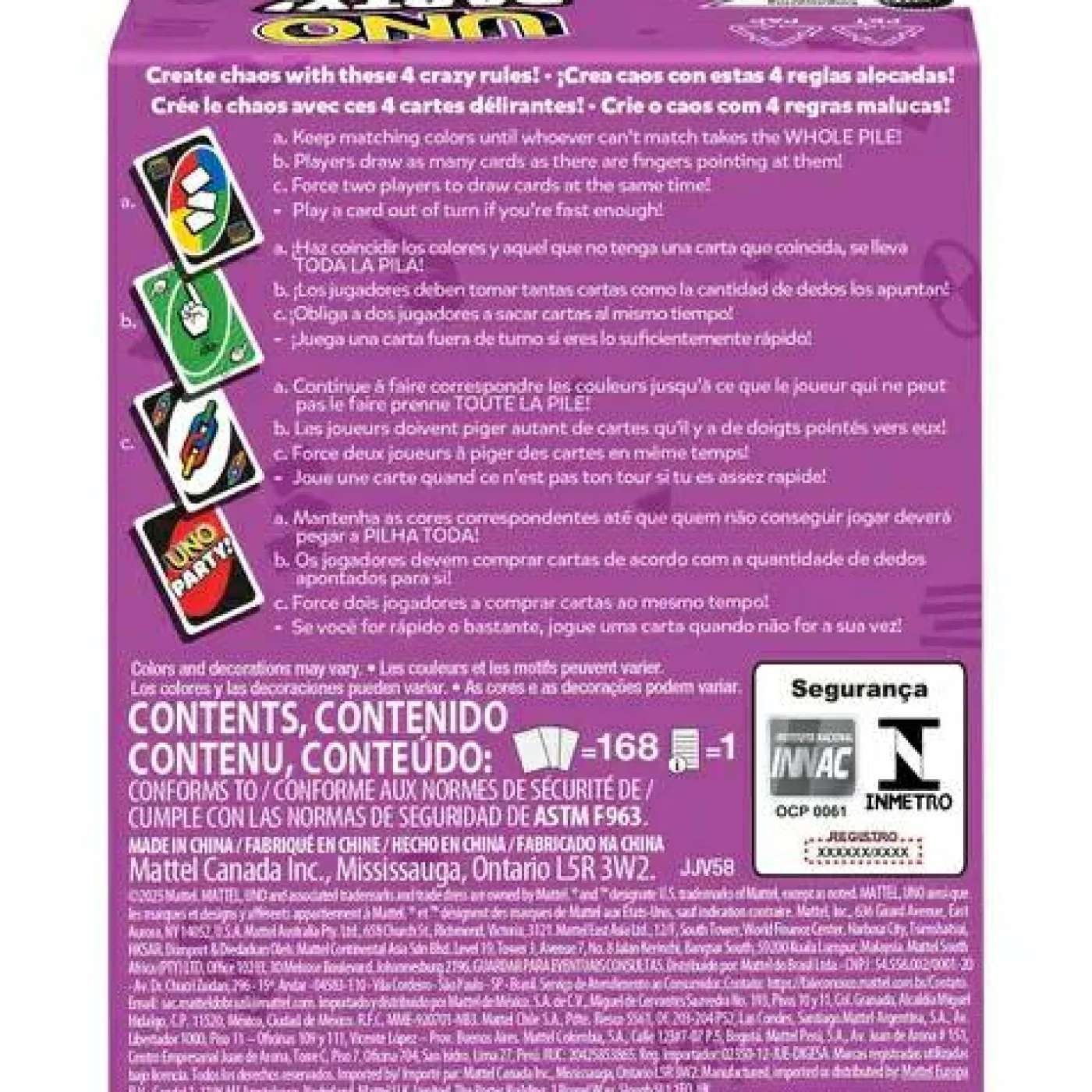 Kartenspiel "UNO Party!"