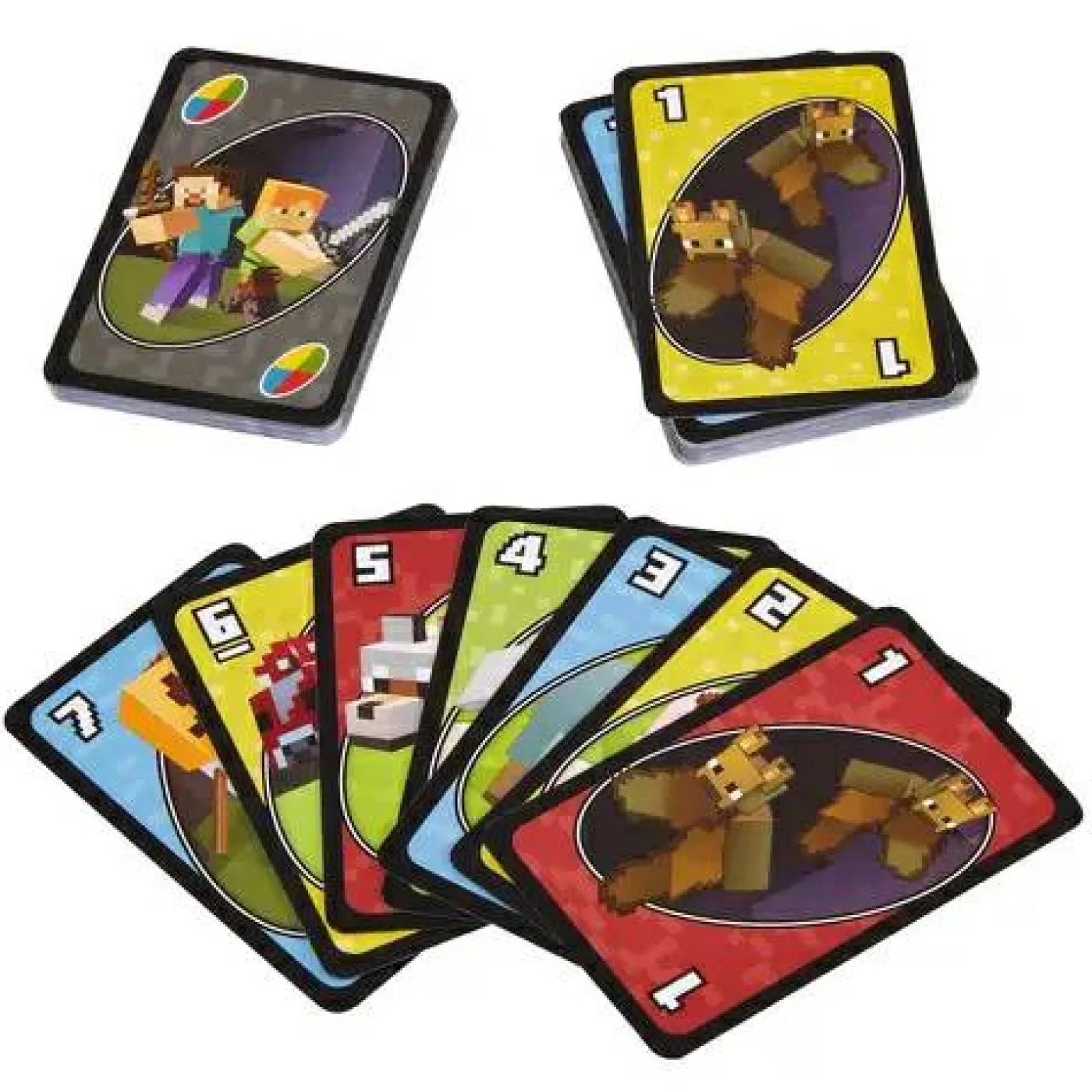 Kartenspiel "UNO Minecraft"