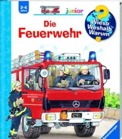 Kinder-Sachbuch "Wieso? Weshalb? Warum? - Die Feuerwehr"