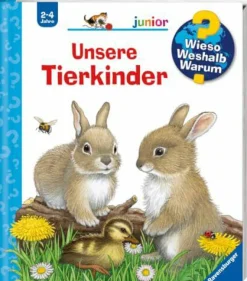 Kinder-Sachbuch "Wieso? Weshalb? Warum? - Unsere Tierkinder"