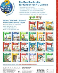 Kinder-Sachbuch "Wieso? Weshalb? Warum? - Die Uhr und die Zeit"
