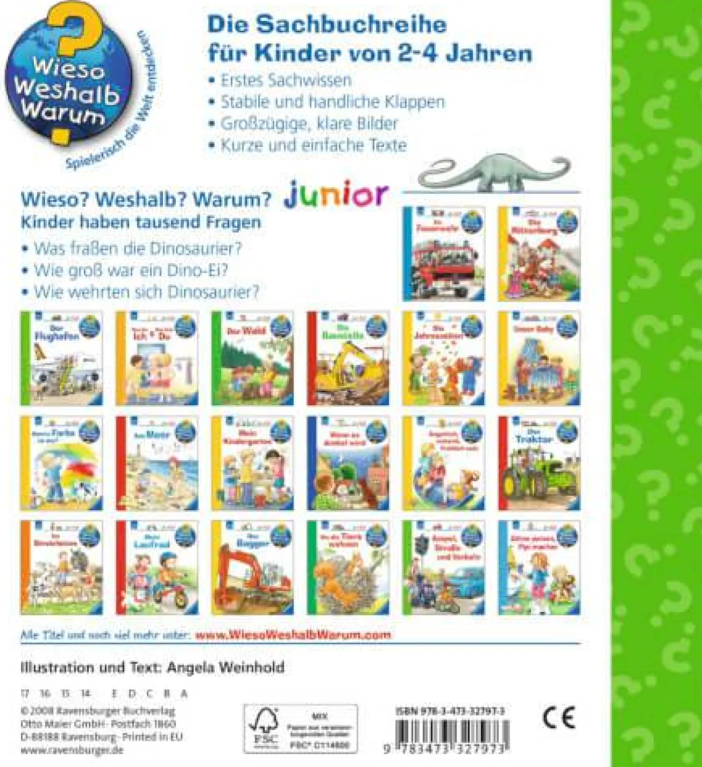 Kinder-Sachbuch "Wieso? Weshalb? Warum? - Die Dinosaurier"