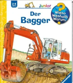 Kinder-Sachbuch "Wieso? Weshalb? Warum? - Der Bagger"