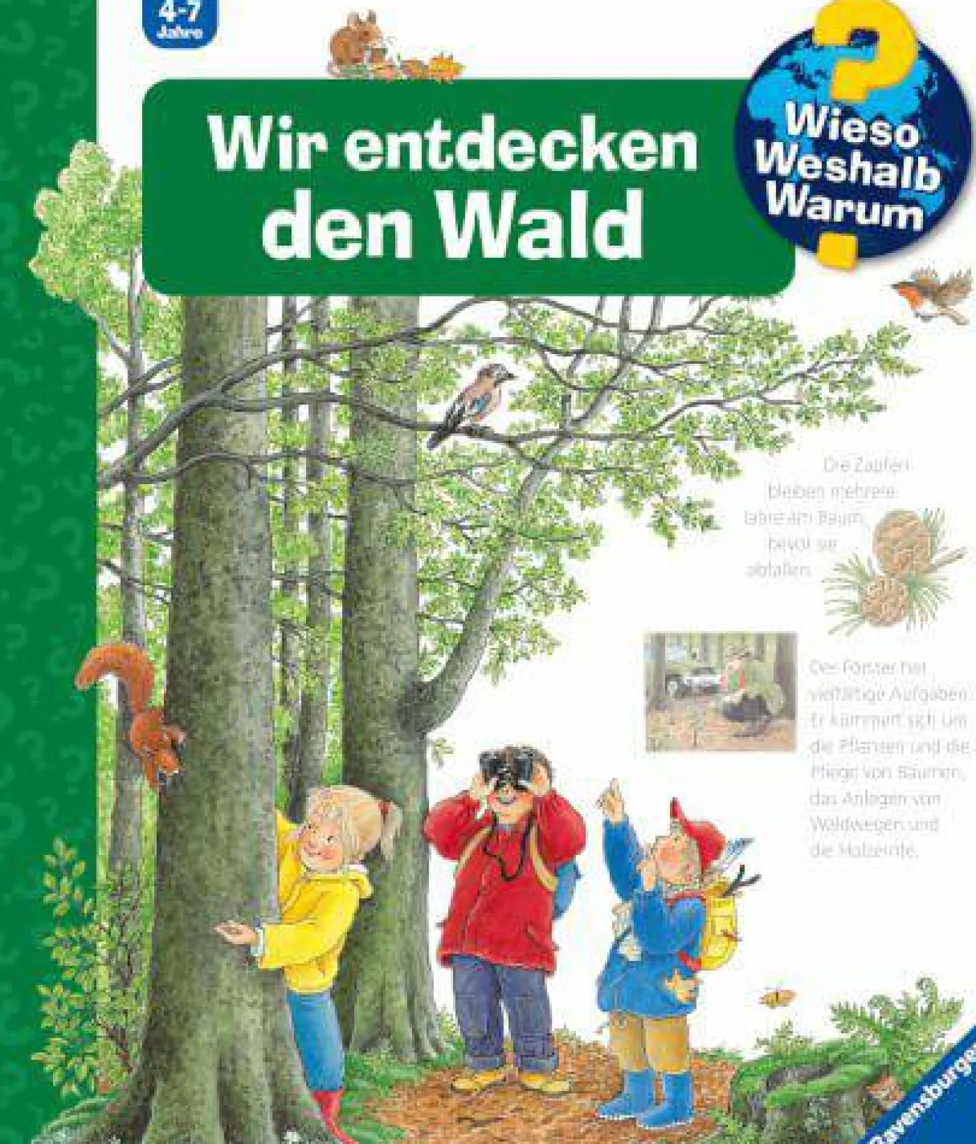 Kinder-Sachbuch "Wieso? Weshalb? Warum? - Wir entdecken den Wald"