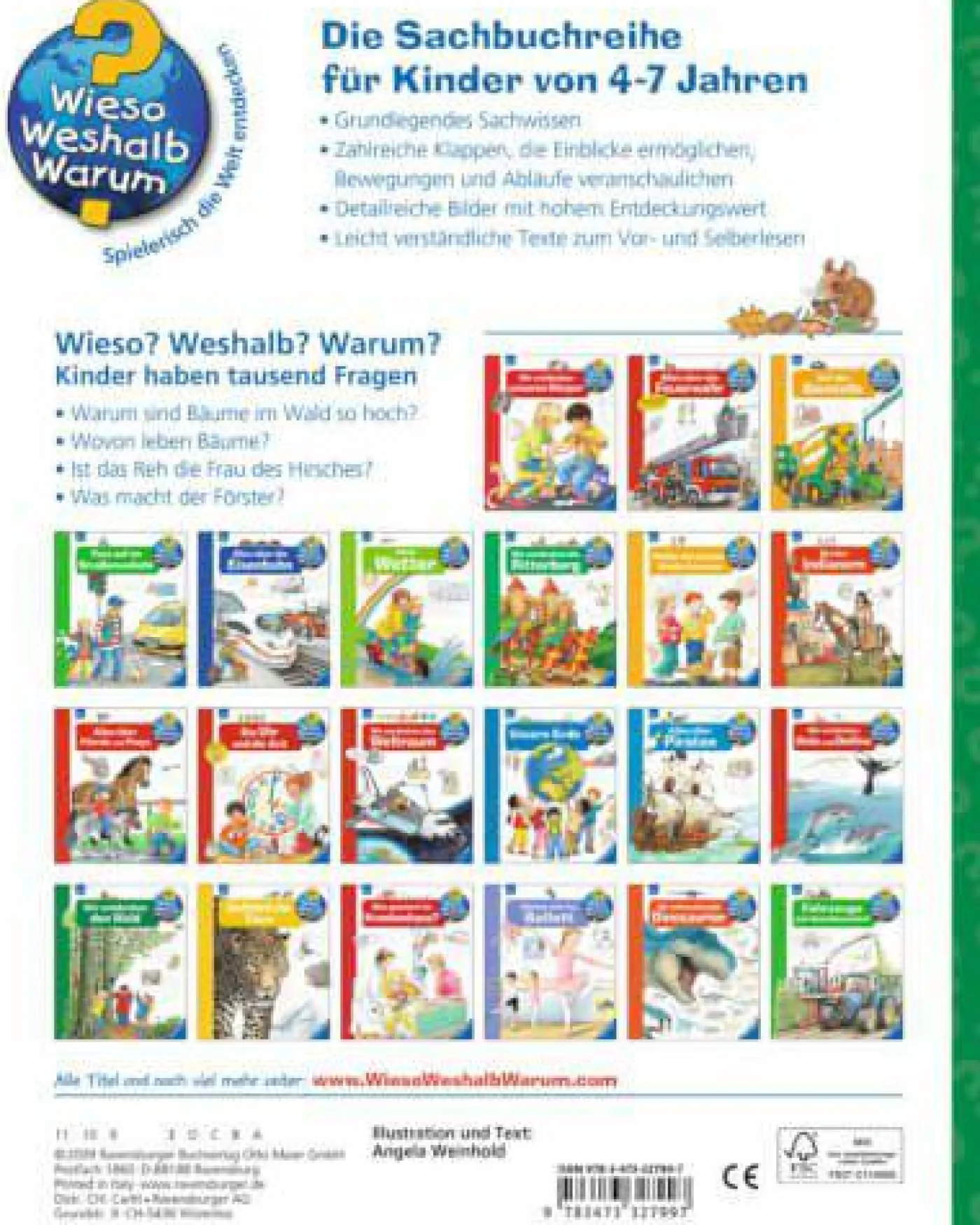 Kinder-Sachbuch "Wieso? Weshalb? Warum? - Wir entdecken den Wald"