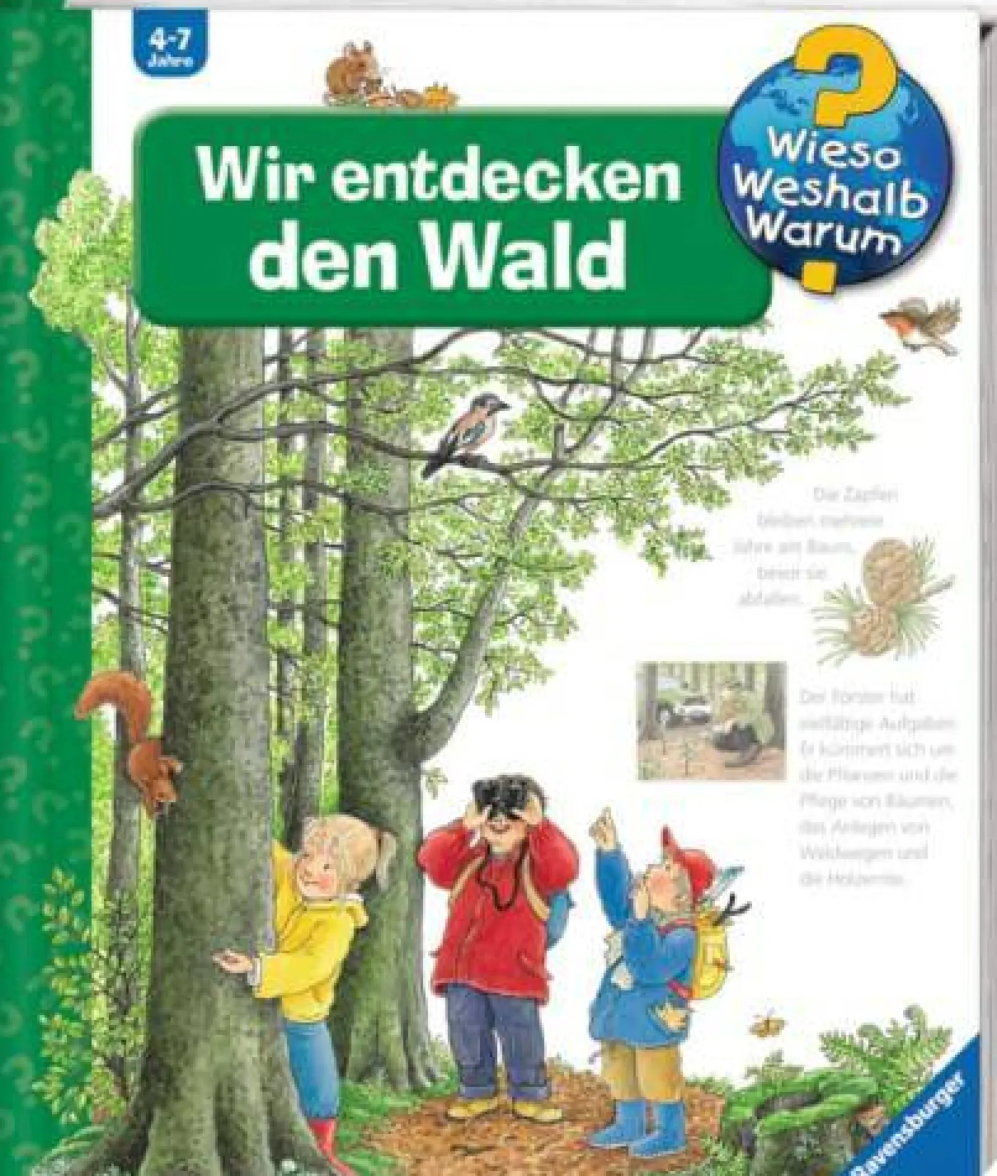 Kinder-Sachbuch "Wieso? Weshalb? Warum? - Wir entdecken den Wald"