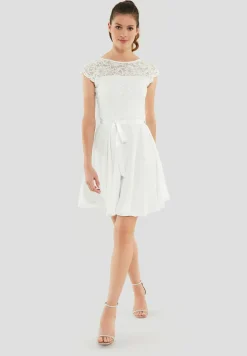 Kleid Spitze Chiffon