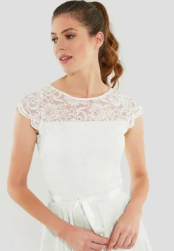 Kleid Spitze Chiffon