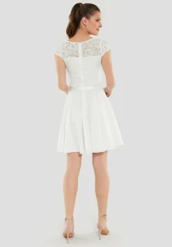 Kleid Spitze Chiffon