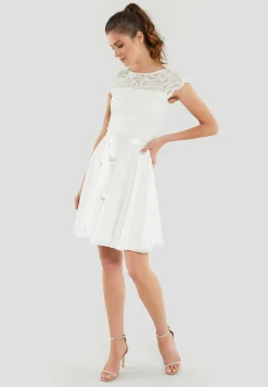 Kleid Spitze Chiffon