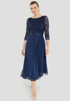 Kleid Spitze Chiffon