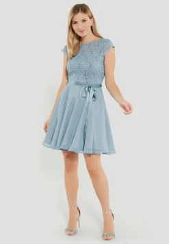 Kleid Spitze Chiffon