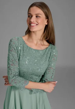 Kleid Spitze Chiffon