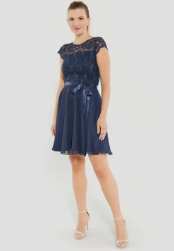 Kleid Spitze Chiffon