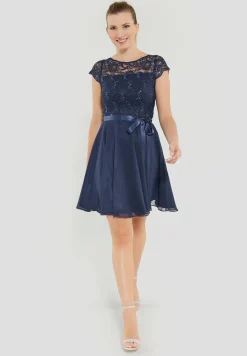 Kleid Spitze Chiffon