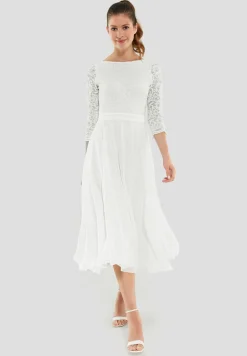 Kleid Spitze Chiffon