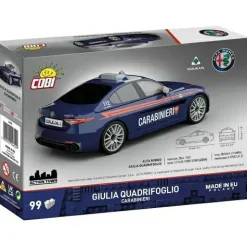 Klemmbaustein-Set "Giulia Quadrifoglio Carabinieri - Alfa Romeo"