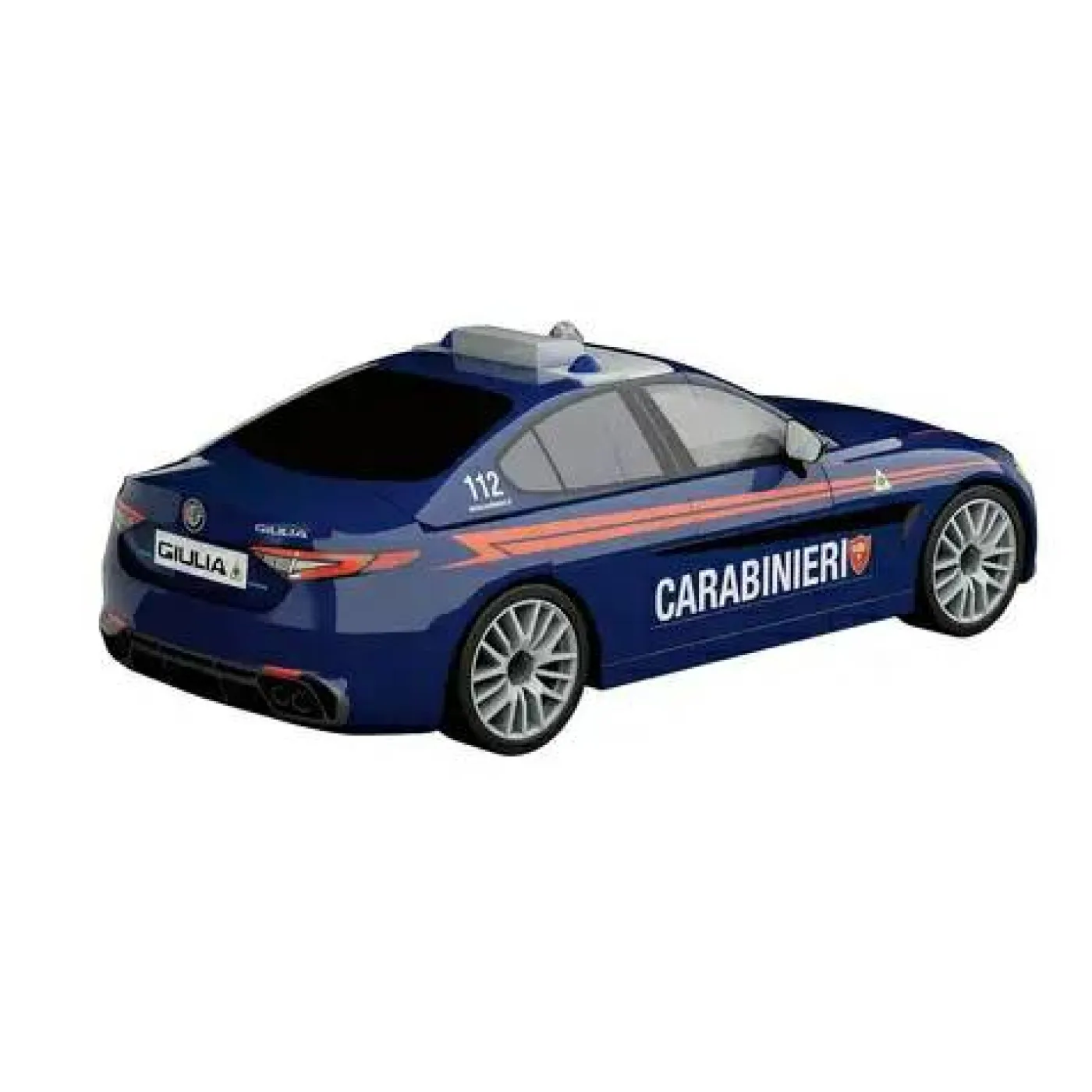Klemmbaustein-Set "Giulia Quadrifoglio Carabinieri - Alfa Romeo"
