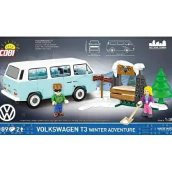 Klemmbaustein-Set "Winter Adventure - VW T3"