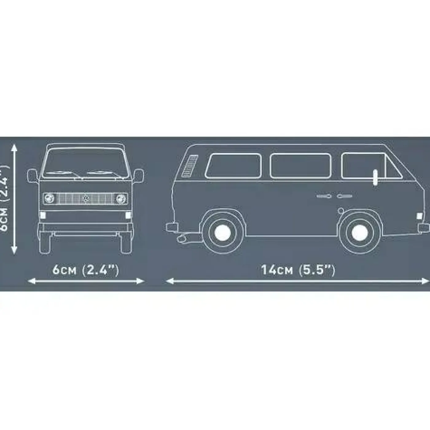 Klemmbaustein-Set "Winter Adventure - VW T3"