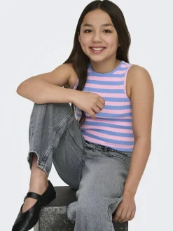 KOGKENYA RIB STRIPE TANK TOP JRS