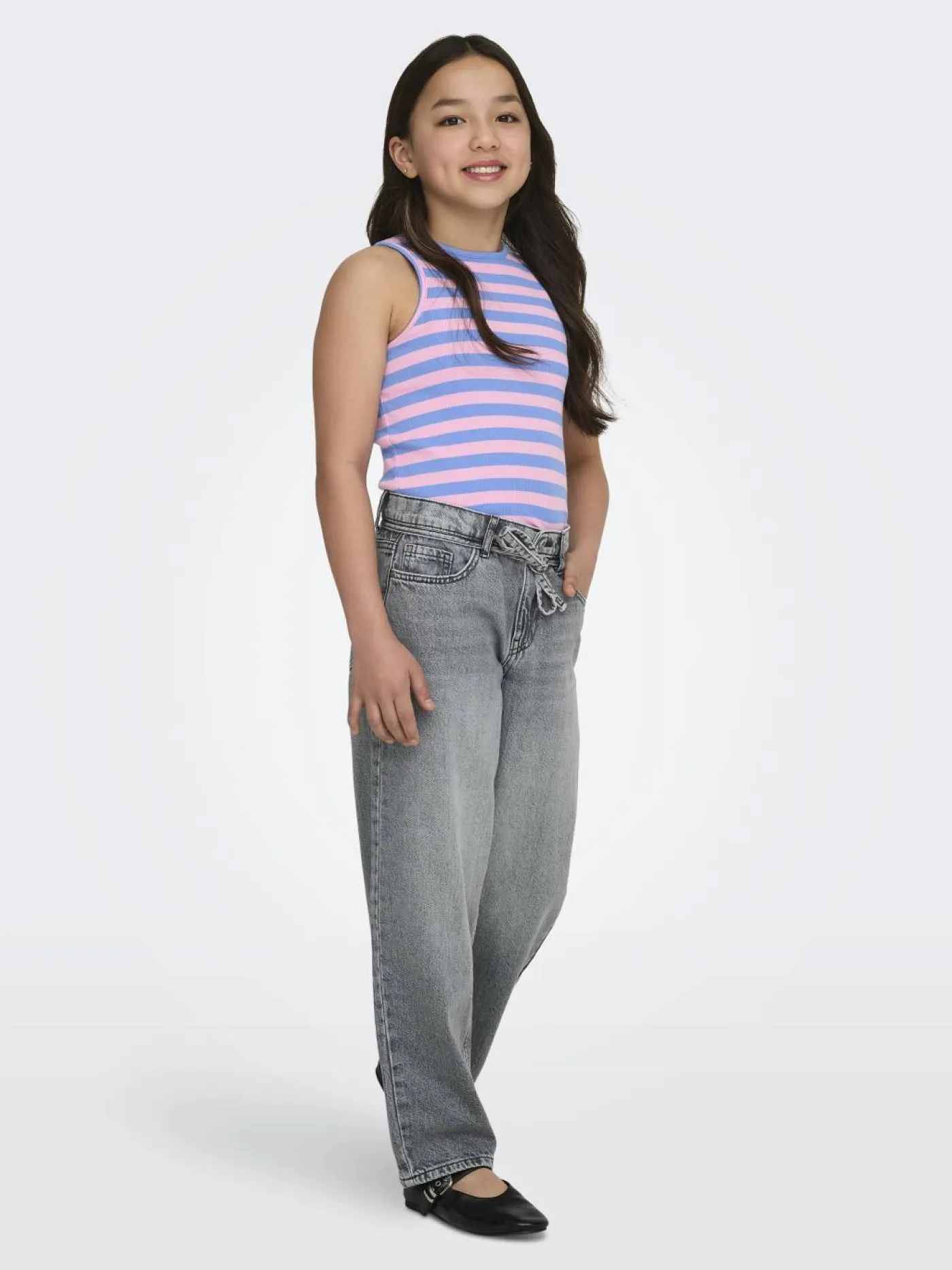 KOGKENYA RIB STRIPE TANK TOP JRS