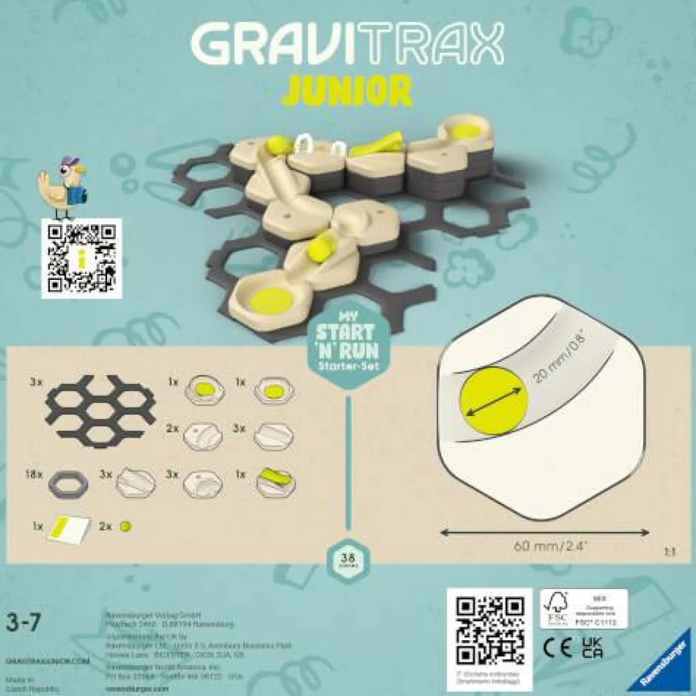 Kugelbahn "GraviTrax Junior - Start and Run"