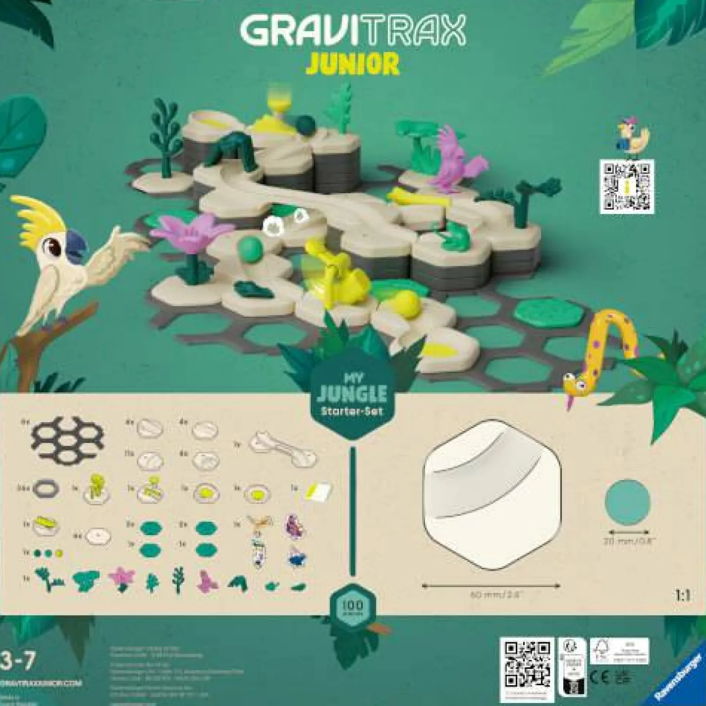 Kugelbahn "GraviTrax - Junior (Starter Set)"