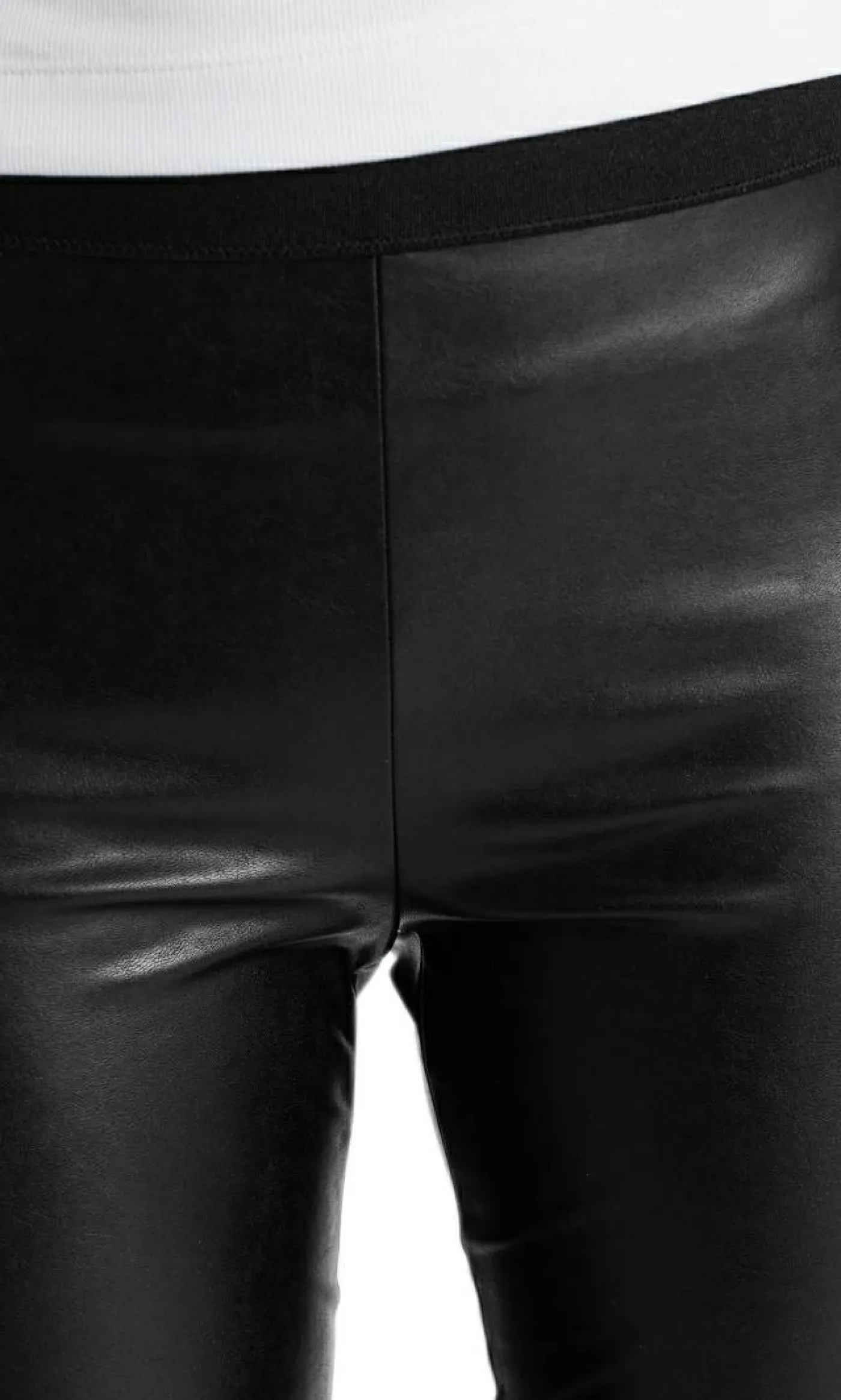 Kunstleder-Leggings