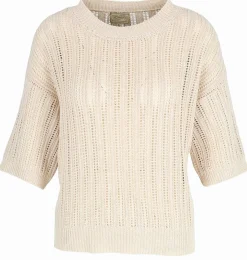 Kurzarm Strickpulli "Theia"