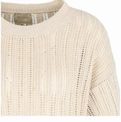 Kurzarm Strickpulli