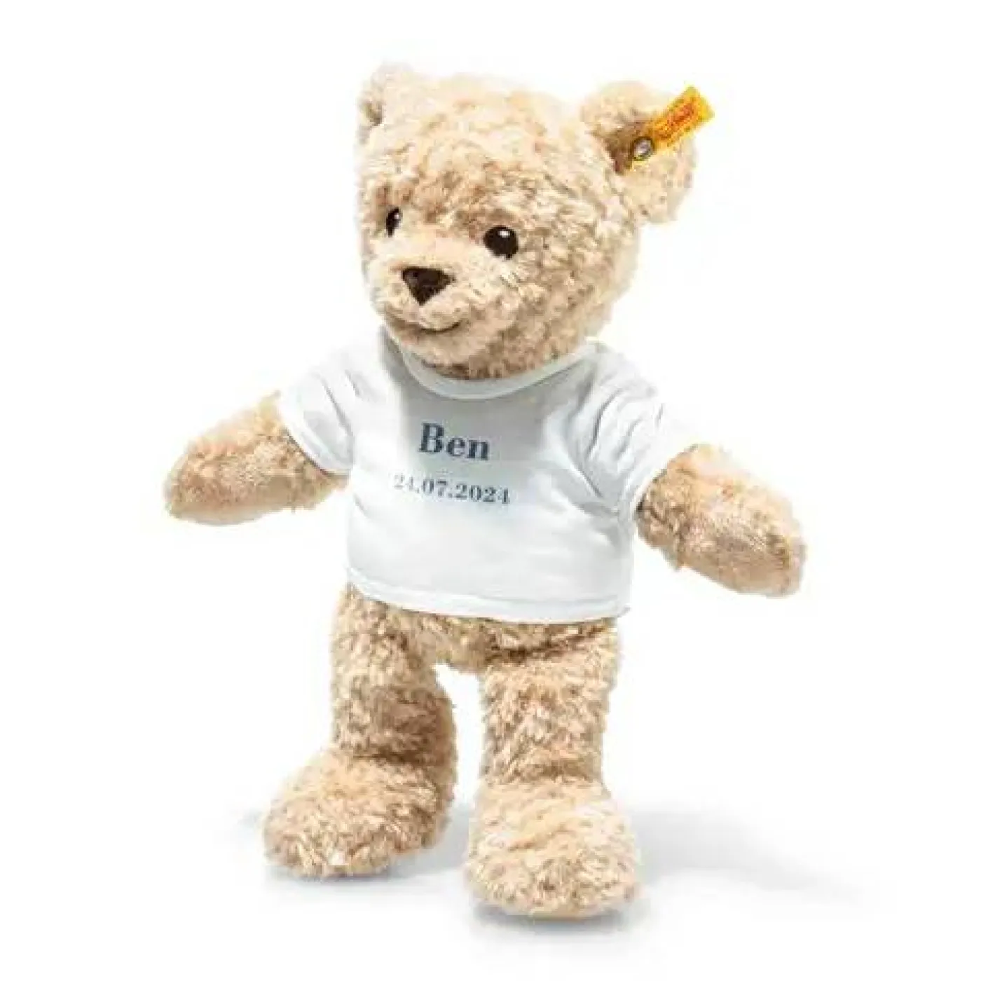 Kuscheltier "Teddybär zur Geburt", 32 cm