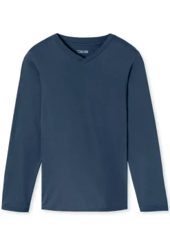 Langarmshirt V-Ausschnitt