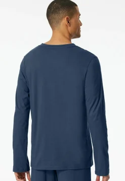 Langarmshirt V-Ausschnitt