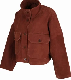 Leder-Jacke