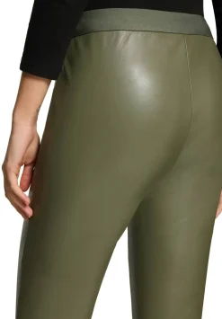 Lederleggings