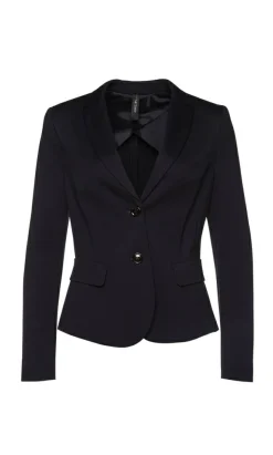 Leichter Blazer aus feinem Jersey