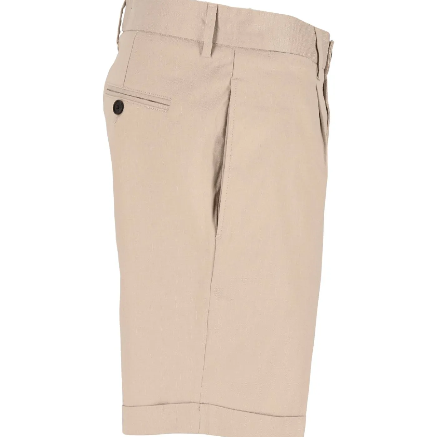 Leinen-Baumwoll-Shorts