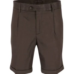Leinen-Baumwoll-Shorts