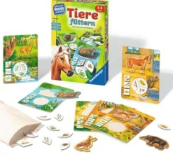 Lernspiel "Tiere füttern"
