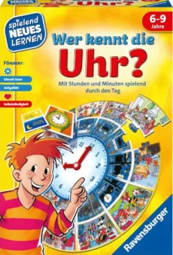 Lernspiel "Wer kennt die Uhr?"